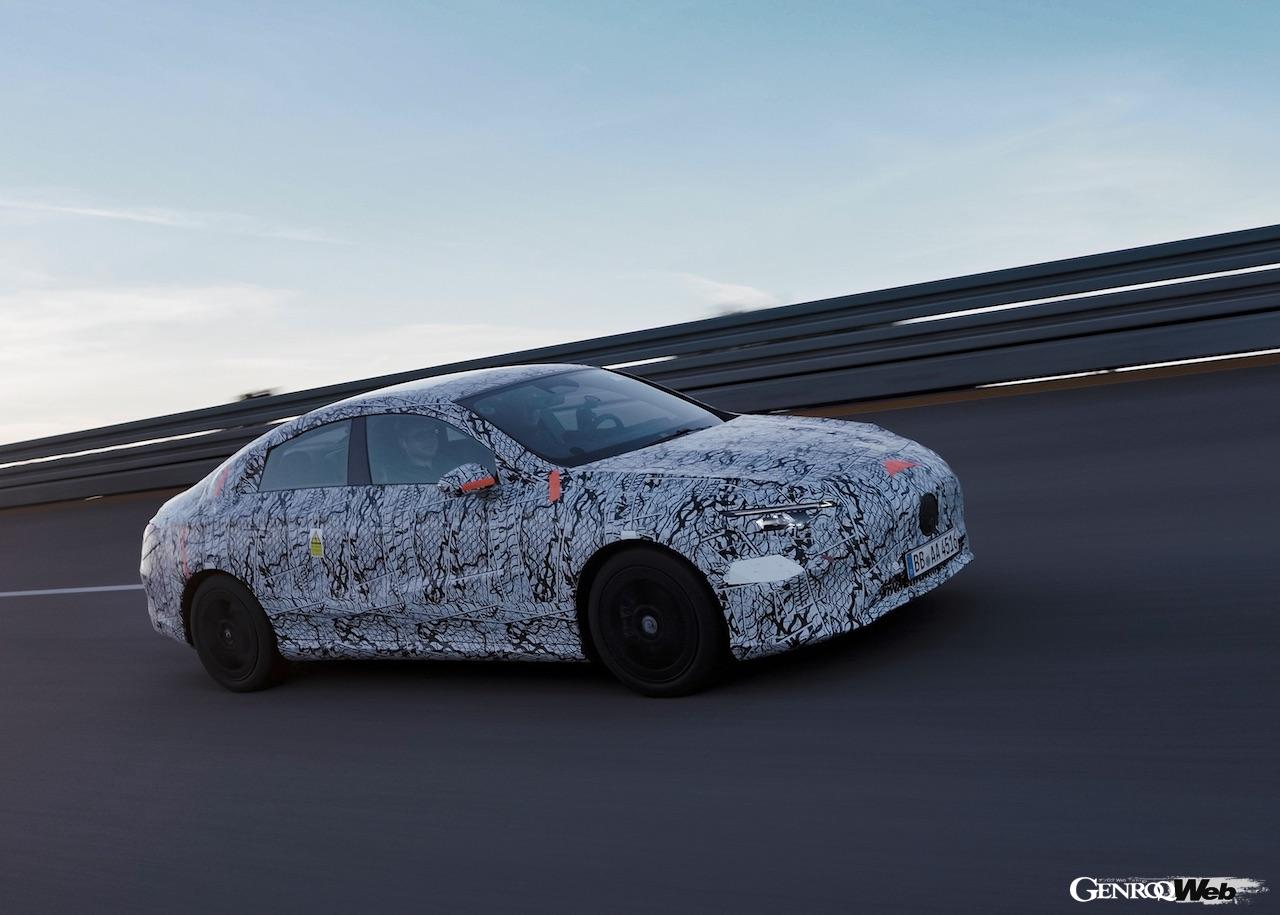 現在、ほぼ生産モデルに近い状態の新型「CLA」プレシリーズ・プロトタイプが、各地でテストを実施している。