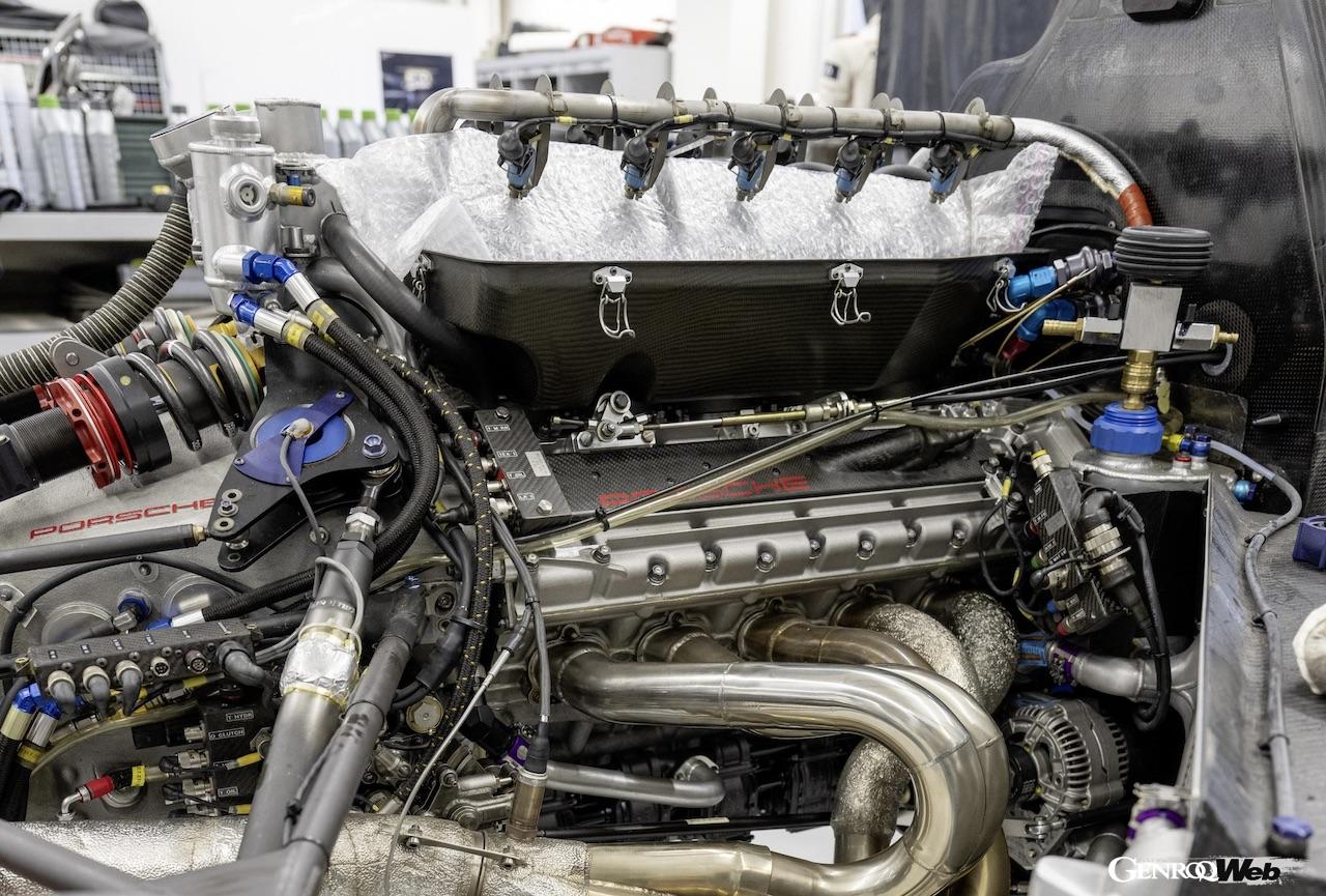 ポルシェ・ヘリテージ＆ミュージアムによって、レストアされた「ポルシェ LMP 2000」。