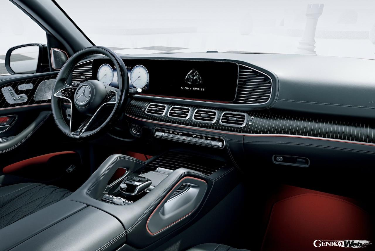 インテリアは内装色に「MANUFAKTUR ブラックパール」がチョイスされ、様々な専用装備と共に特別感が演出されている。