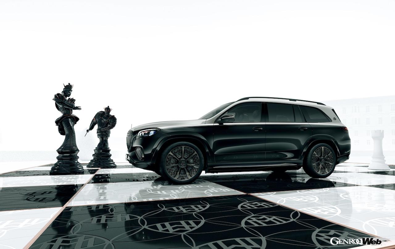 「メルセデス・マイバッハ GLS 600 Night Edition」のエクステリア。