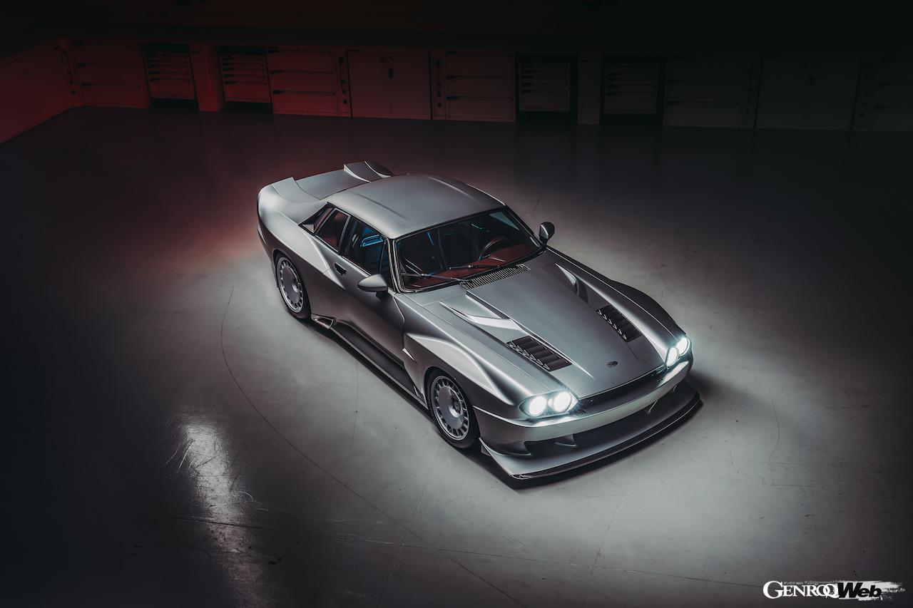 ジャガー XJSをベースとするレストモッド「TWR スーパーキャット」のエクステリア。