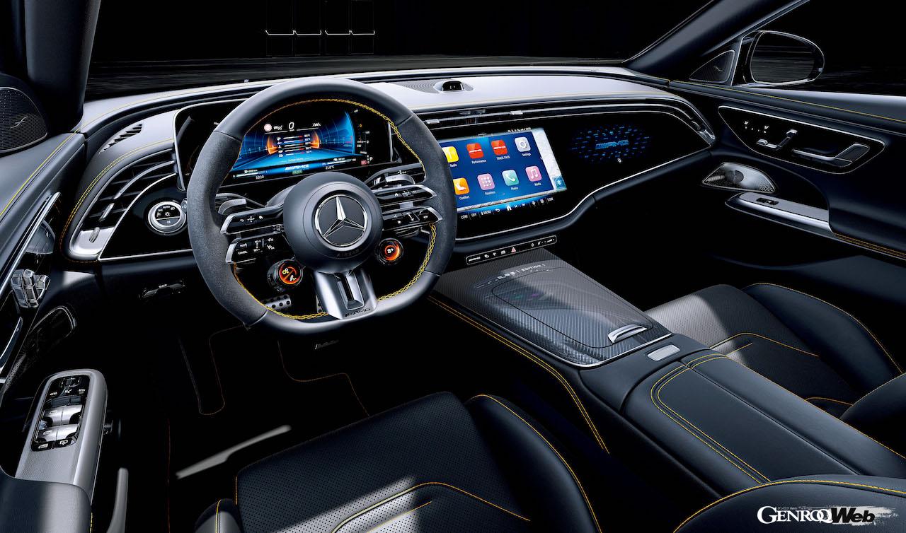 「メルセデス AMG E 53 ハイブリッド 4MATIC+」の日本導入を記念し、様々な特別装備が奢られた150台限定の「Edition 1」が導入される。