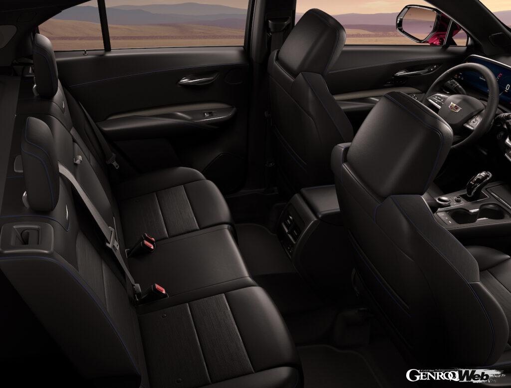 人気コンパクトSUV「キャデラック XT4」のインテリア。