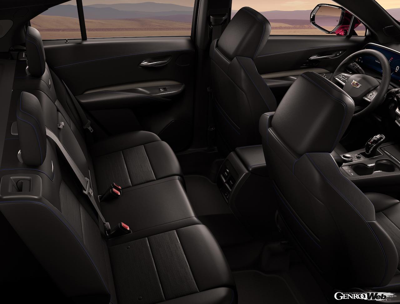 人気コンパクトSUV「キャデラック XT4」のインテリア。