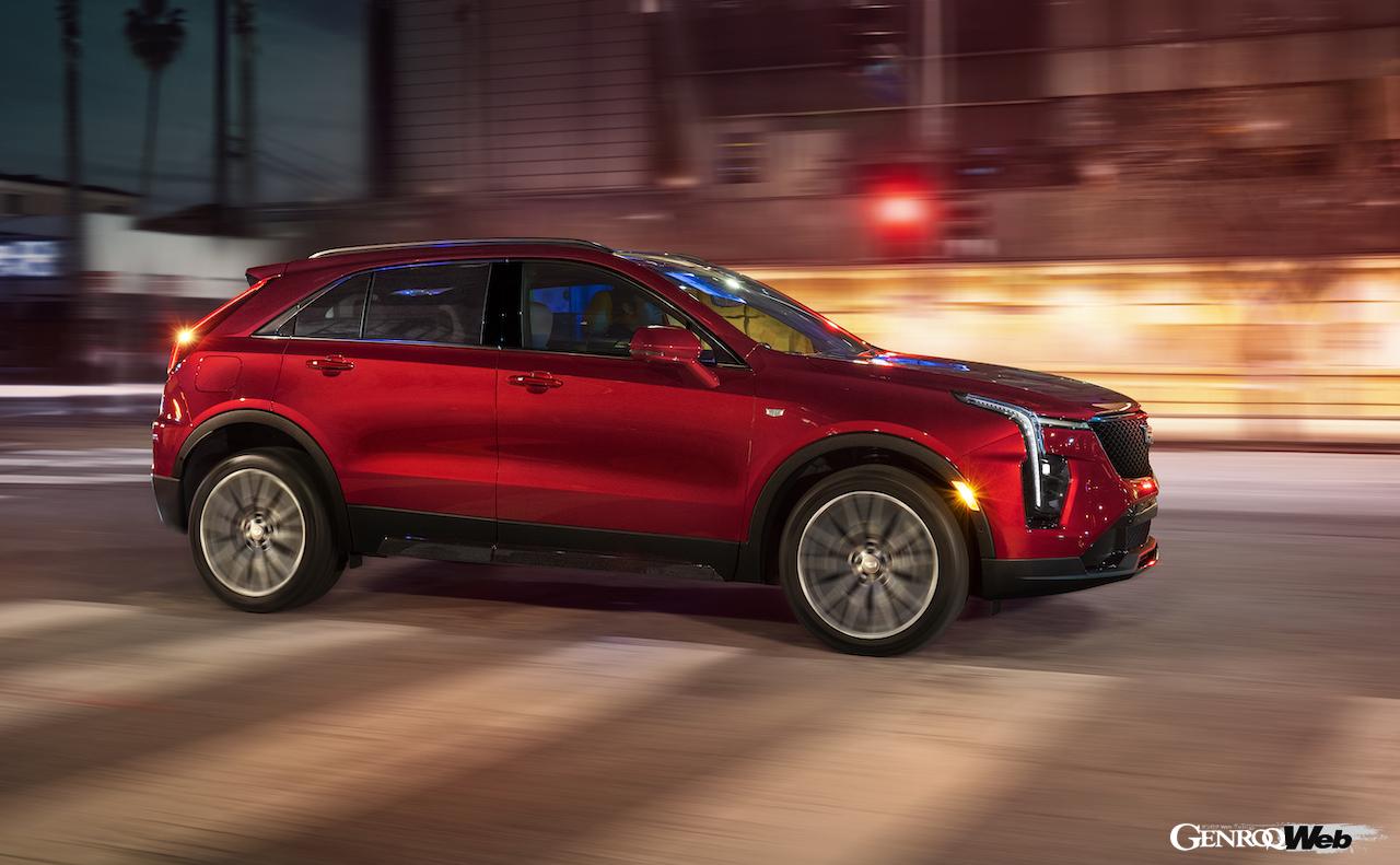 人気コンパクトSUV「キャデラック XT4」のエクステリア。