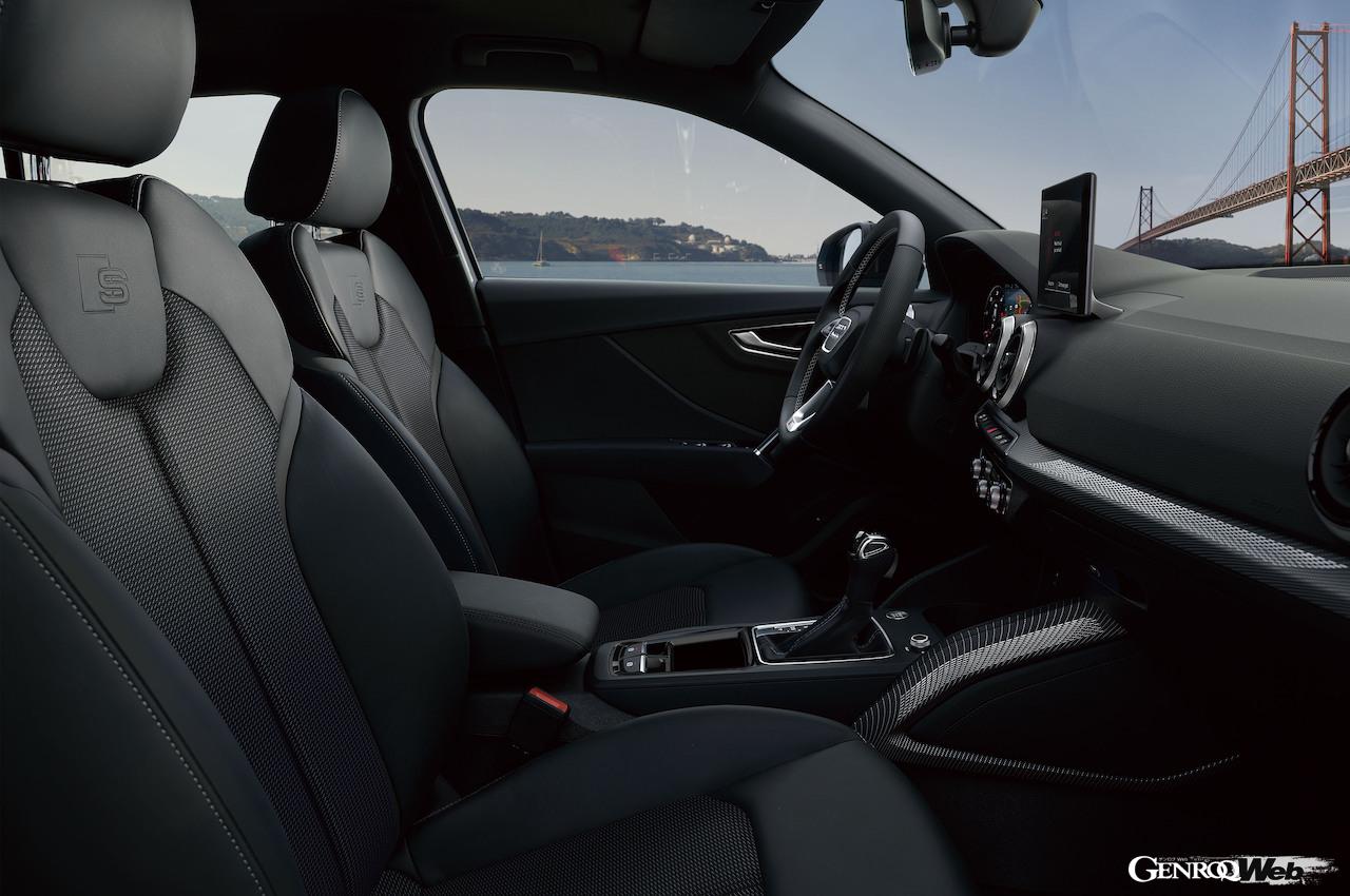 アップデートを果たした「アウディ Q2」のインテリア。