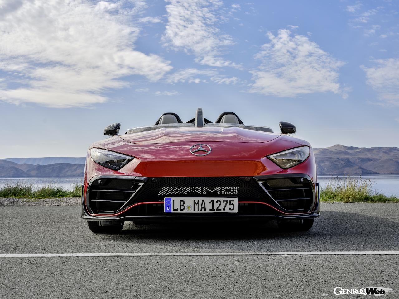 フルオープンバルケッタ「メルセデス AMG ピュアスピード」のエクステリア。