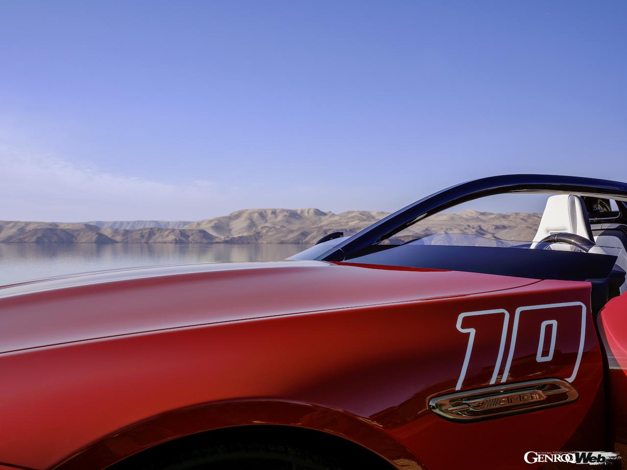 フルオープンバルケッタ「メルセデス AMG ピュアスピード」のエクステリア。