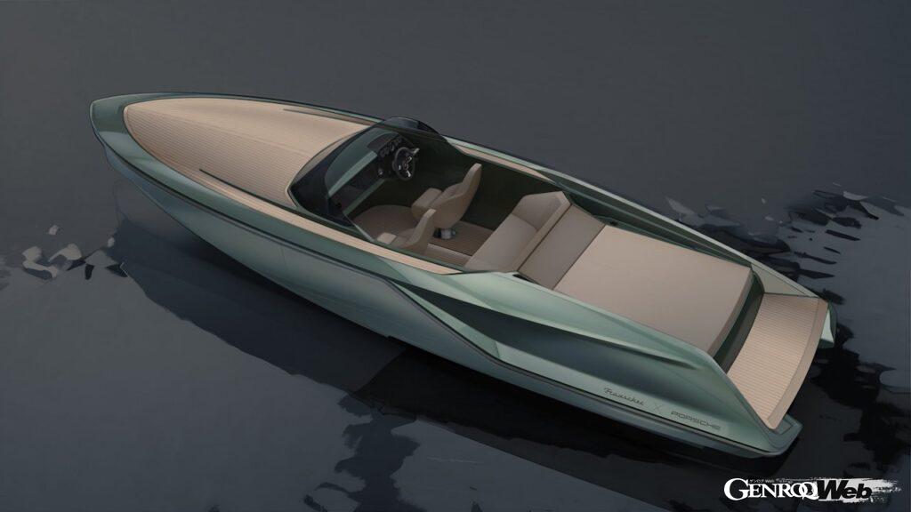 2023年にポルシェとフラウシャー造船所初の共同開発電動ボートとしてデビューした「フラウシャー x ポルシェ 850 ファントムエアー」に続き、待望のクローズドフォアデッキを持つランナバウト「850 ファントム」が登場した。