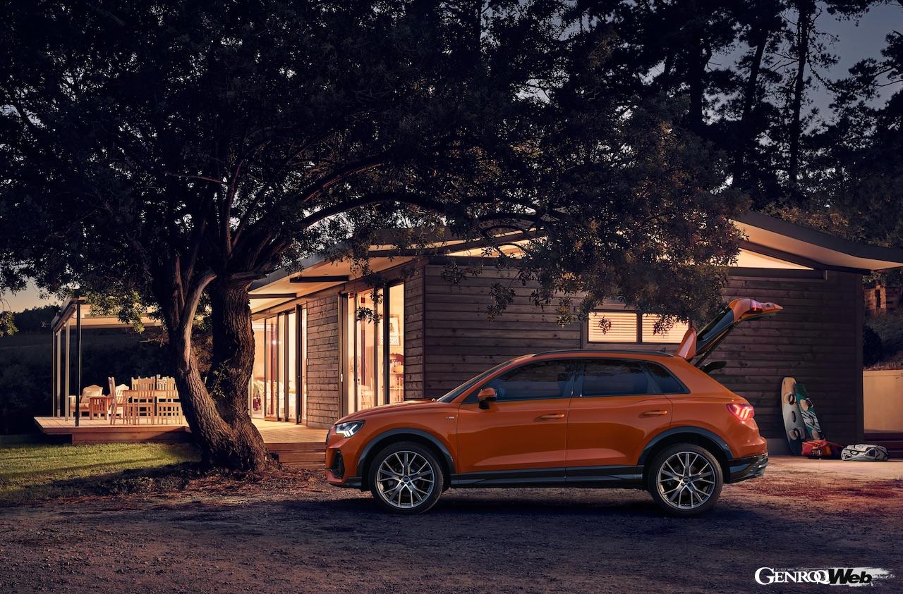 アップデートが実施された「アウディ Q3」のエクステリア。