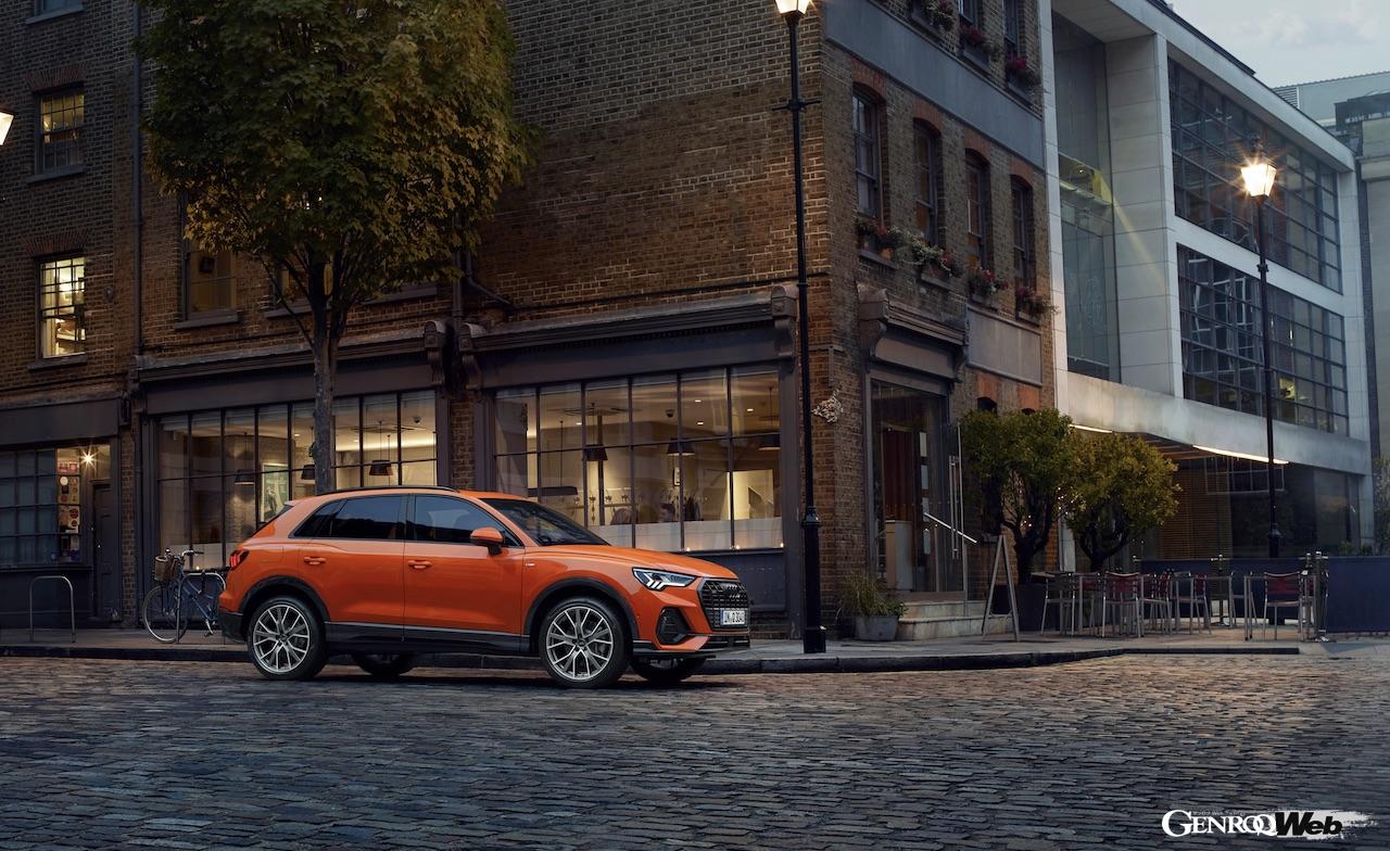 アップデートが実施された「アウディ Q3」のエクステリア。