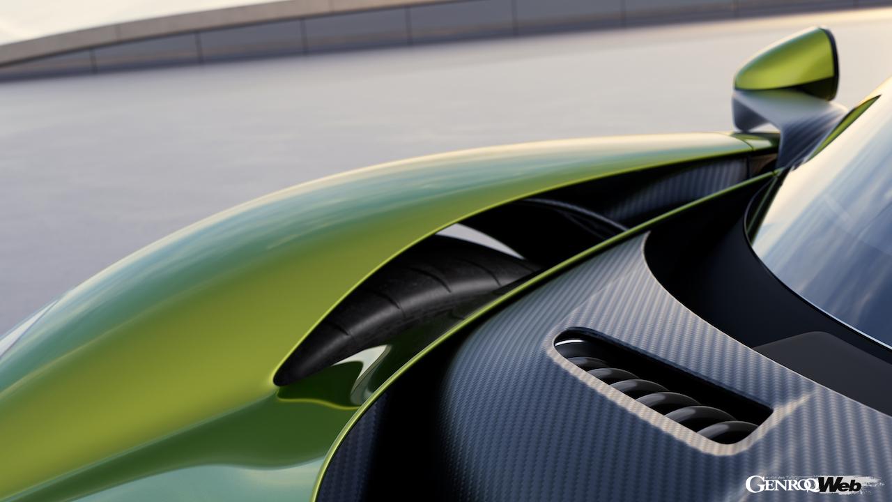 「アストンマーティン ヴァルハラ」の生産仕様のエクステリア。