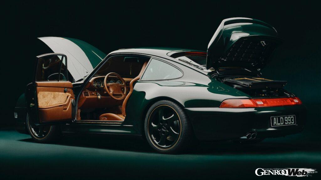 エメ・レオン・ドレが手がけた「ポルシェ 993 ターボ」のエクステリア。