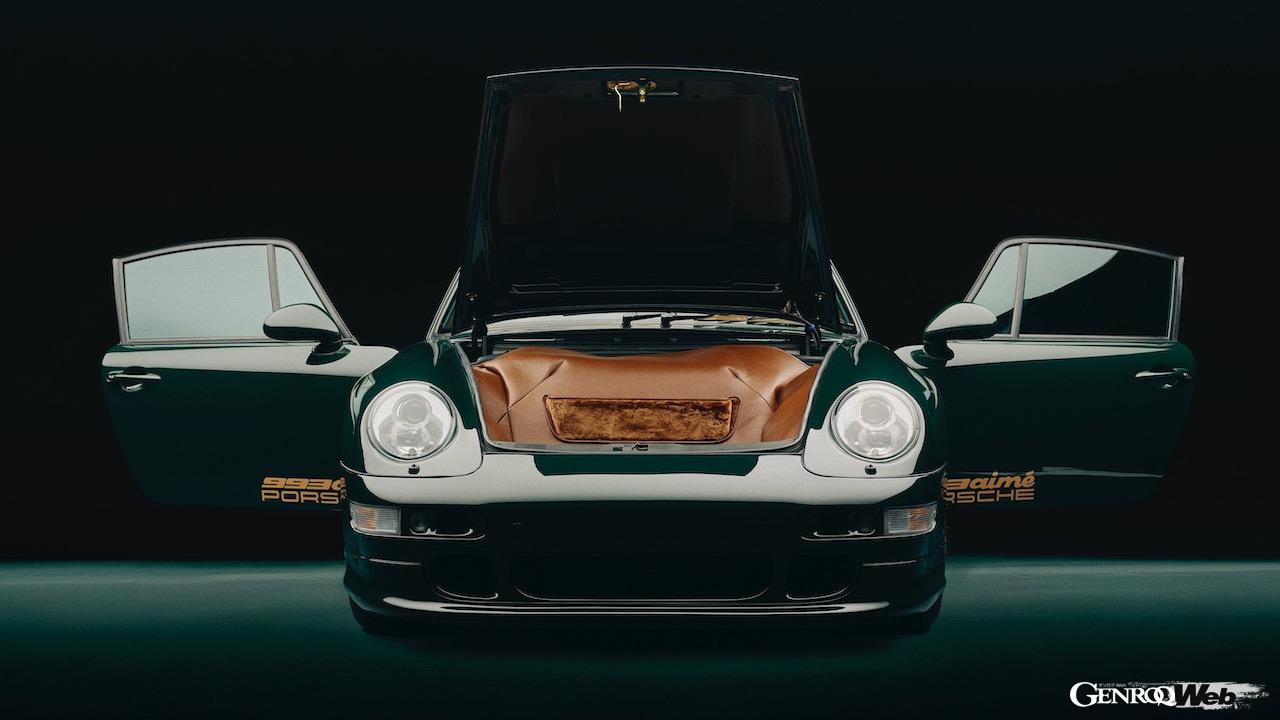 エメ・レオン・ドレが手がけた「ポルシェ 993 ターボ」のエクステリア。