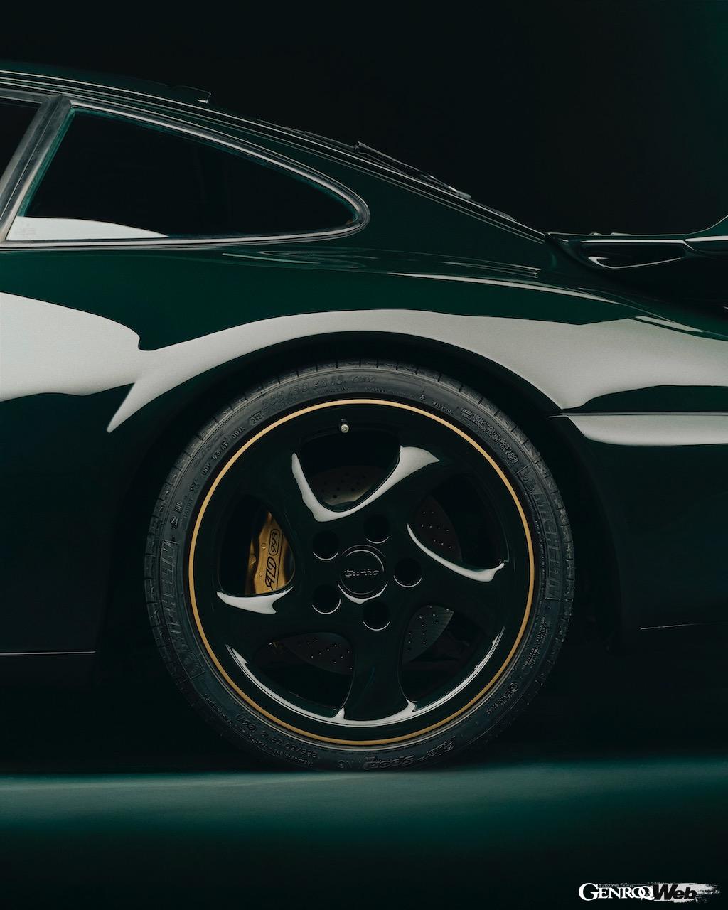 エメ・レオン・ドレが手がけた「ポルシェ 993 ターボ」のエクステリア。