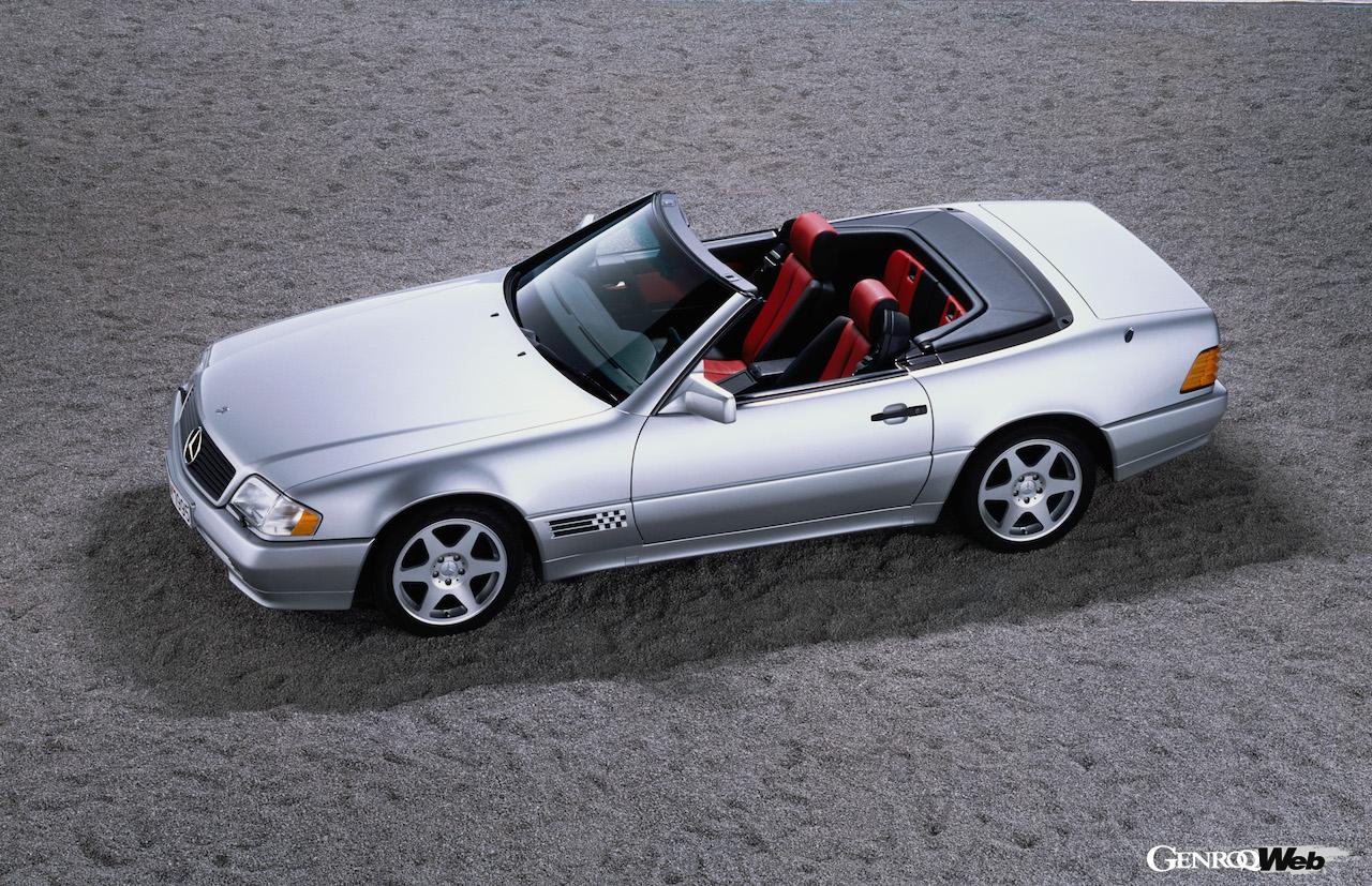 2025年からドイツにおいて「Hナンバー」対象車両となる、メルセデス・ベンツの「R129型SL」。