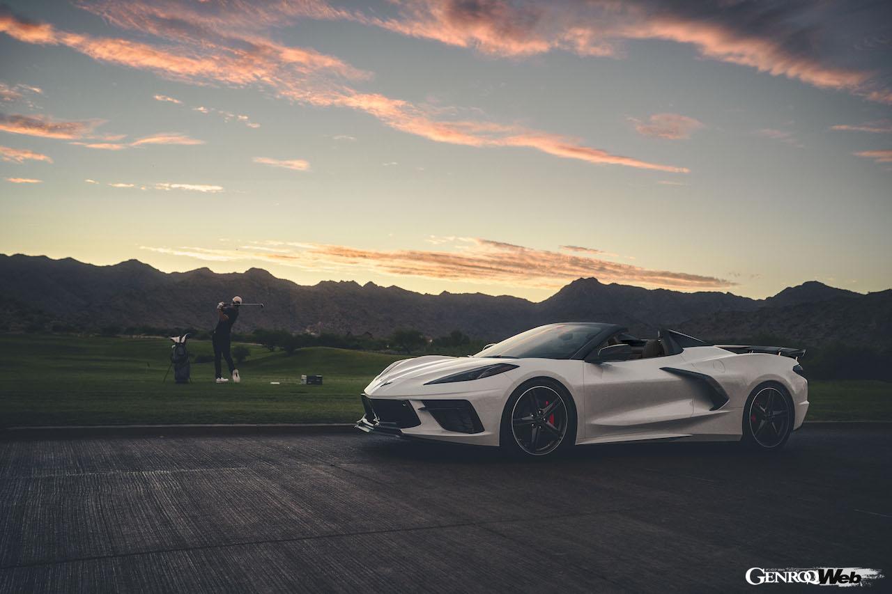 「シボレー コルベット」2025年モデルのエクステリア。