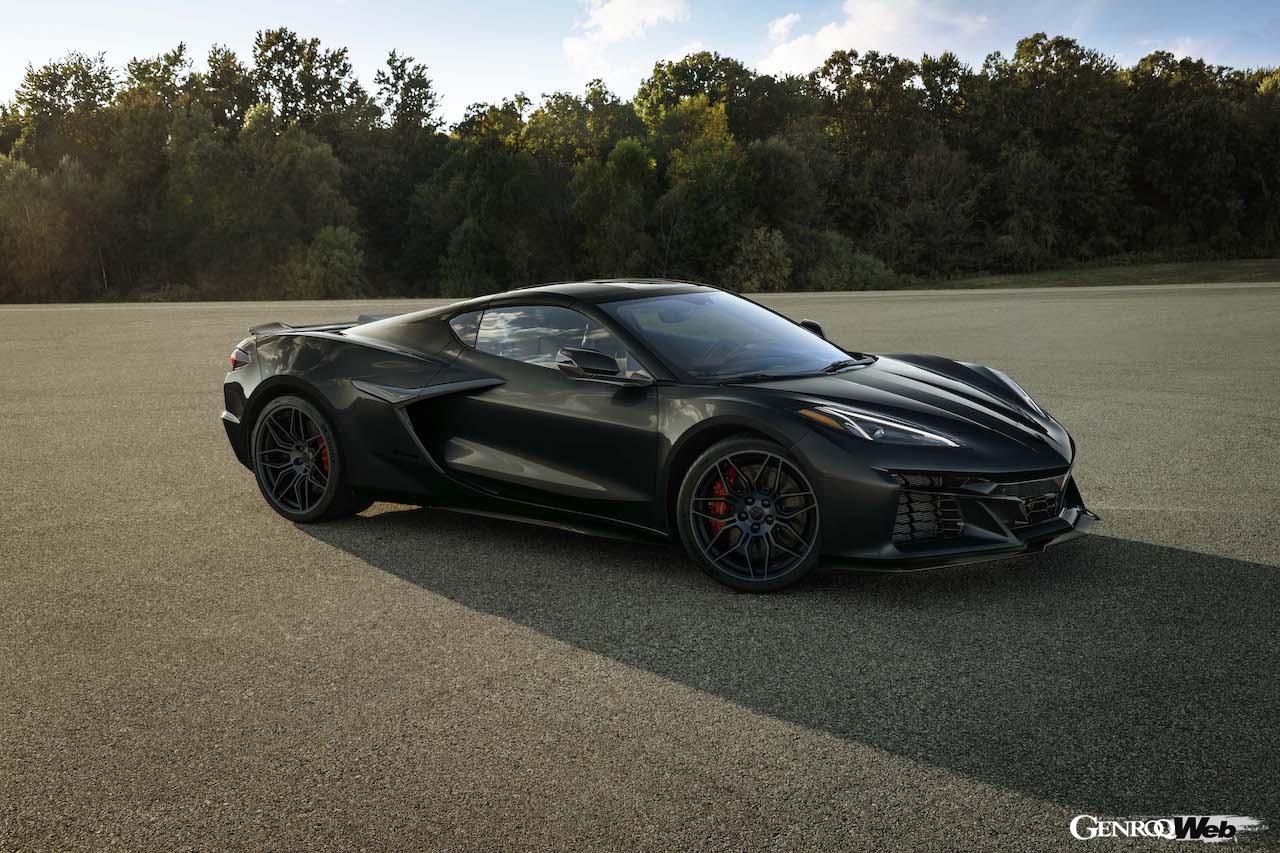 「シボレー コルベット Z06」2025年モデルのエクステリア。