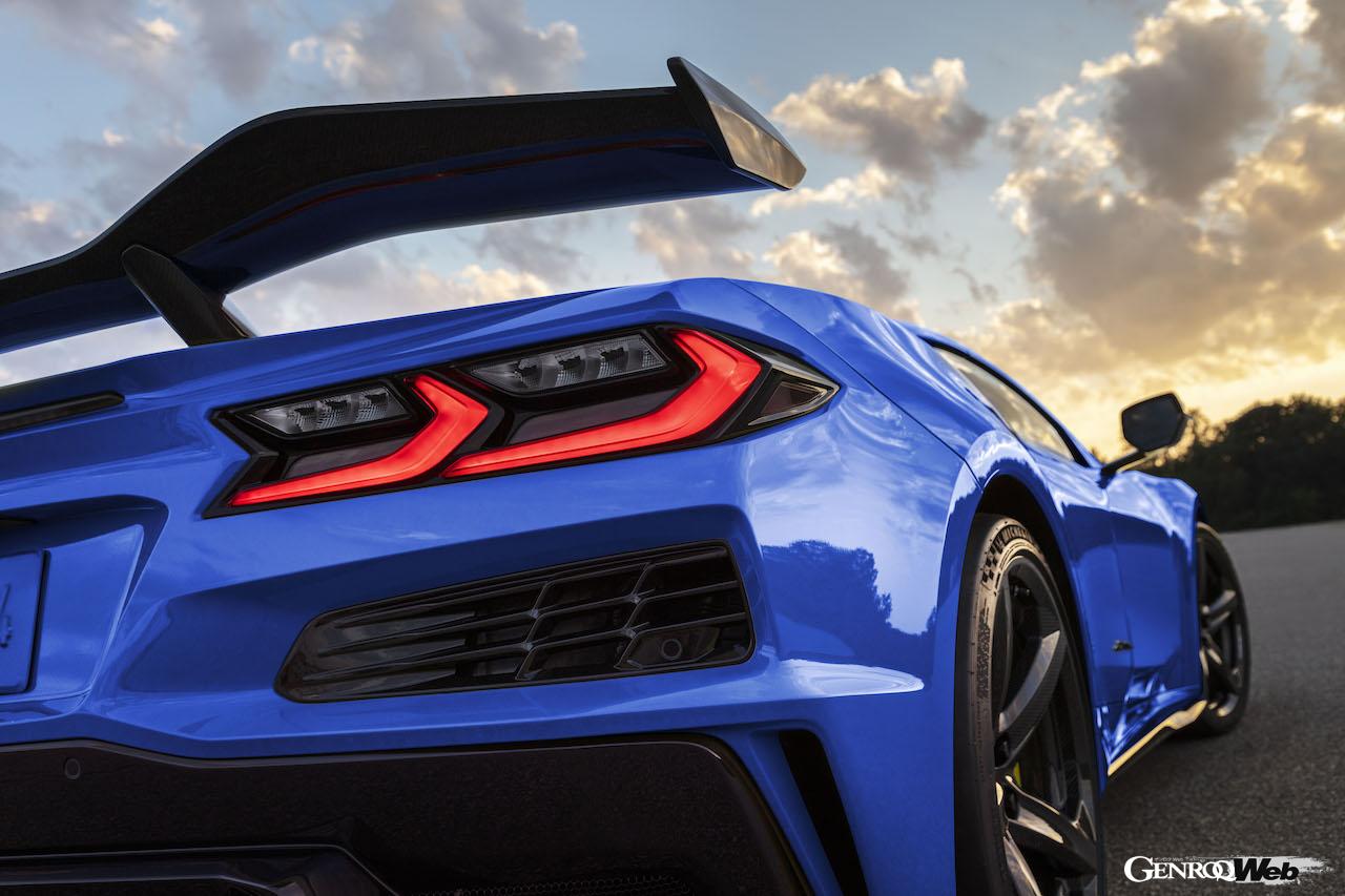 「シボレー コルベット Z06」2025年モデルのエクステリア。