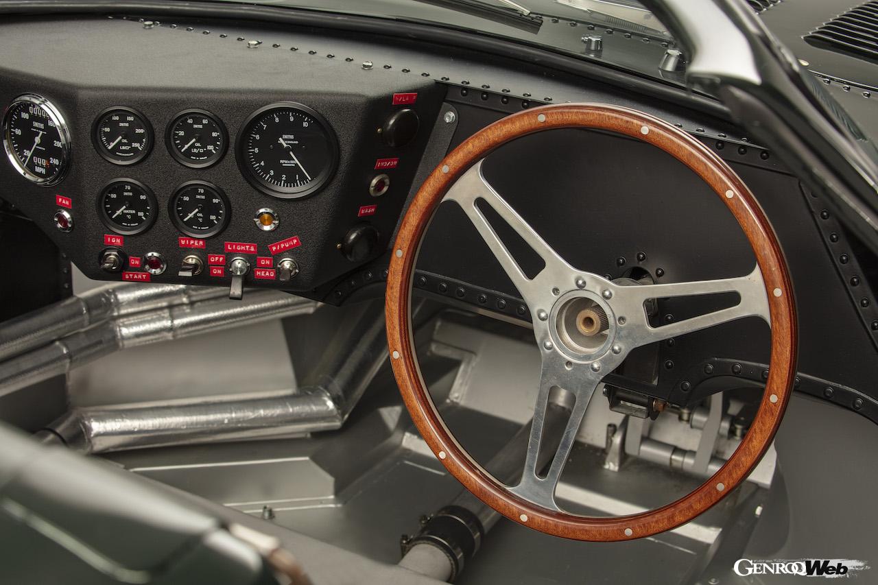美しくレストアが完了した、JDクラシックスの「ジャガー XJ13」。