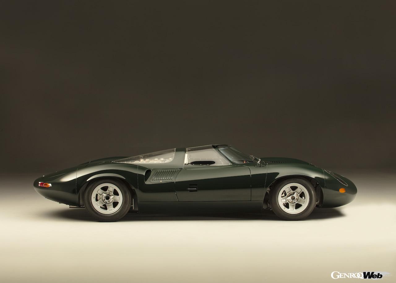 美しくレストアが完了した、JDクラシックスの「ジャガー XJ13」。