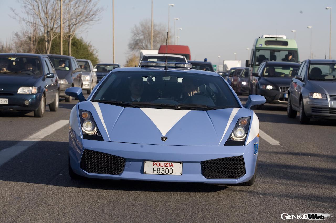 知る人ぞ知る”ランボルギーニの横顔」20年間もイタリア国家警察に車両