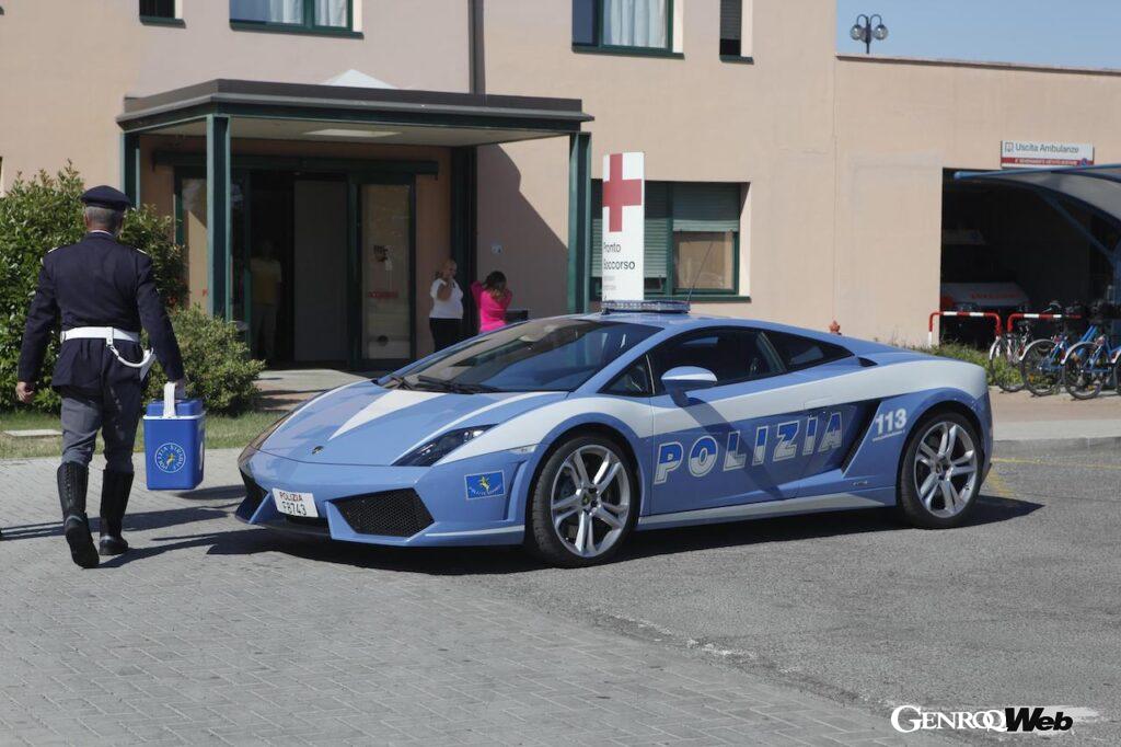 知る人ぞ知る”ランボルギーニの横顔」20年間もイタリア国家警察に車両