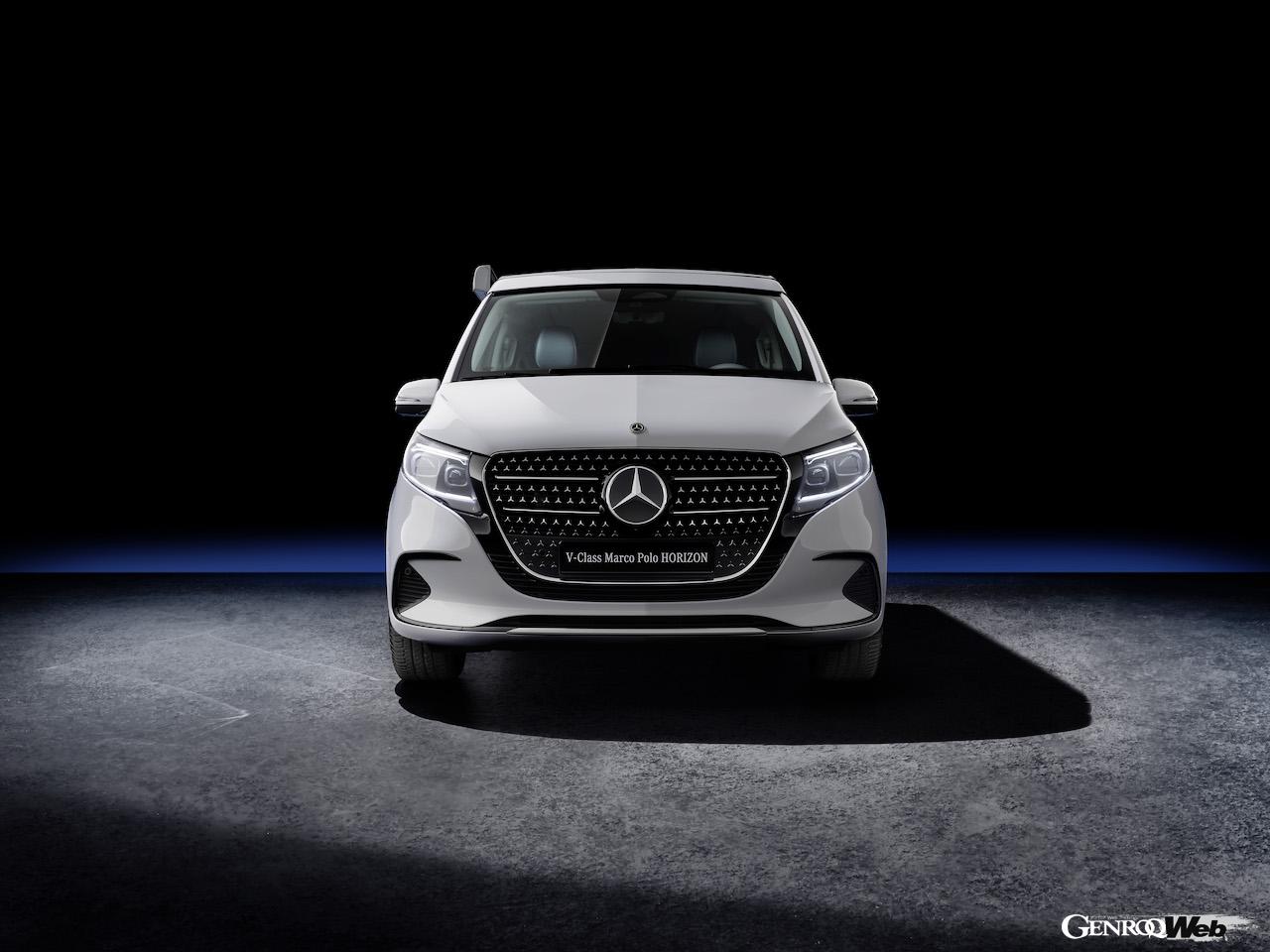 Vクラスのデビュー10周年を記念した「メルセデス・ベンツ Vクラス マルコポーロ ホライゾン」のエクステリア。