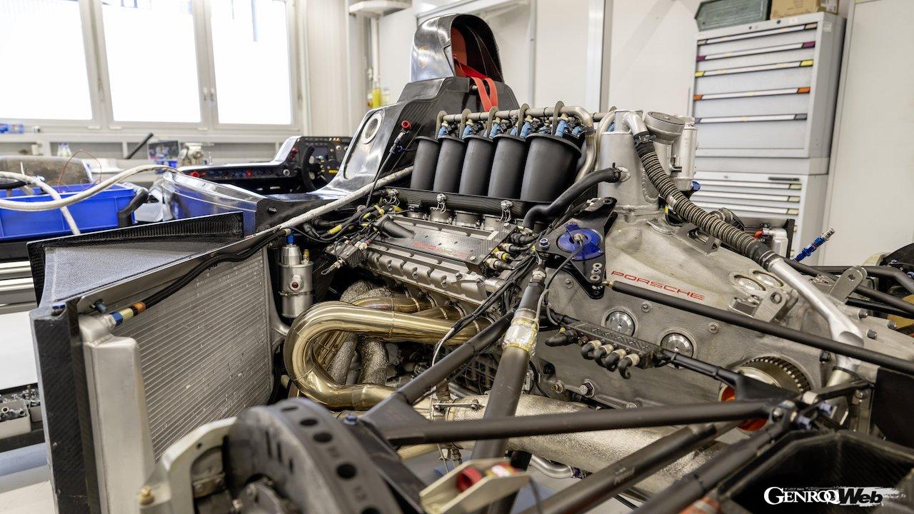 ポルシェ・ヘリテージ＆ミュージアムによって、レストアされた「ポルシェ LMP 2000」。