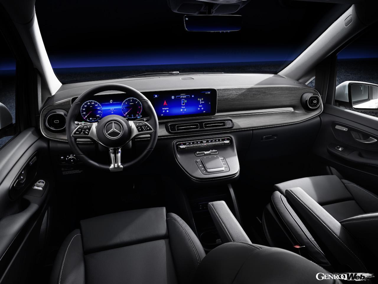 Vクラスのデビュー10周年を記念した「メルセデス・ベンツ Vクラス マルコポーロ ホライゾン」のインテリア。