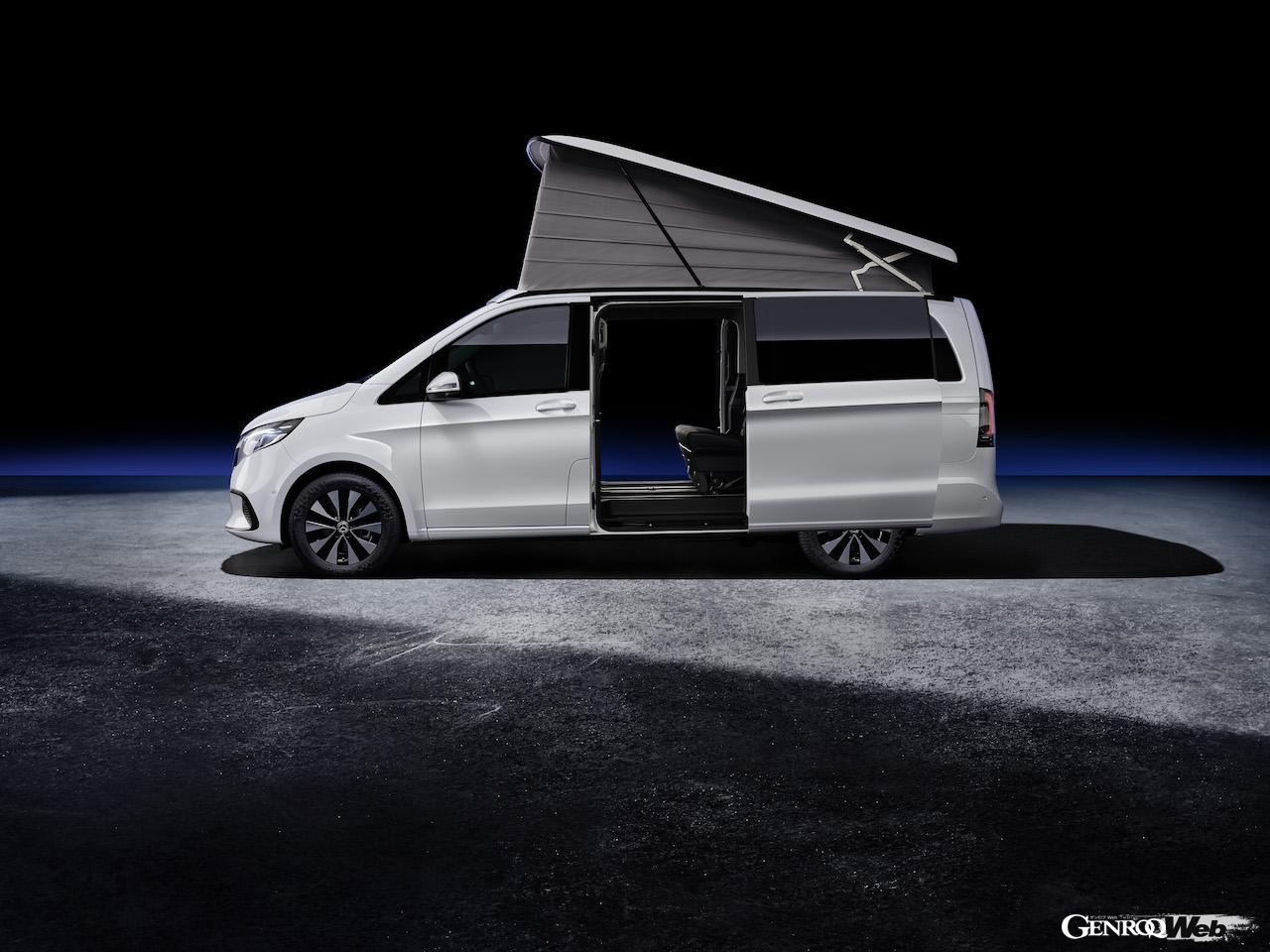 Vクラスのデビュー10周年を記念した「メルセデス・ベンツ Vクラス マルコポーロ ホライゾン」のエクステリア。