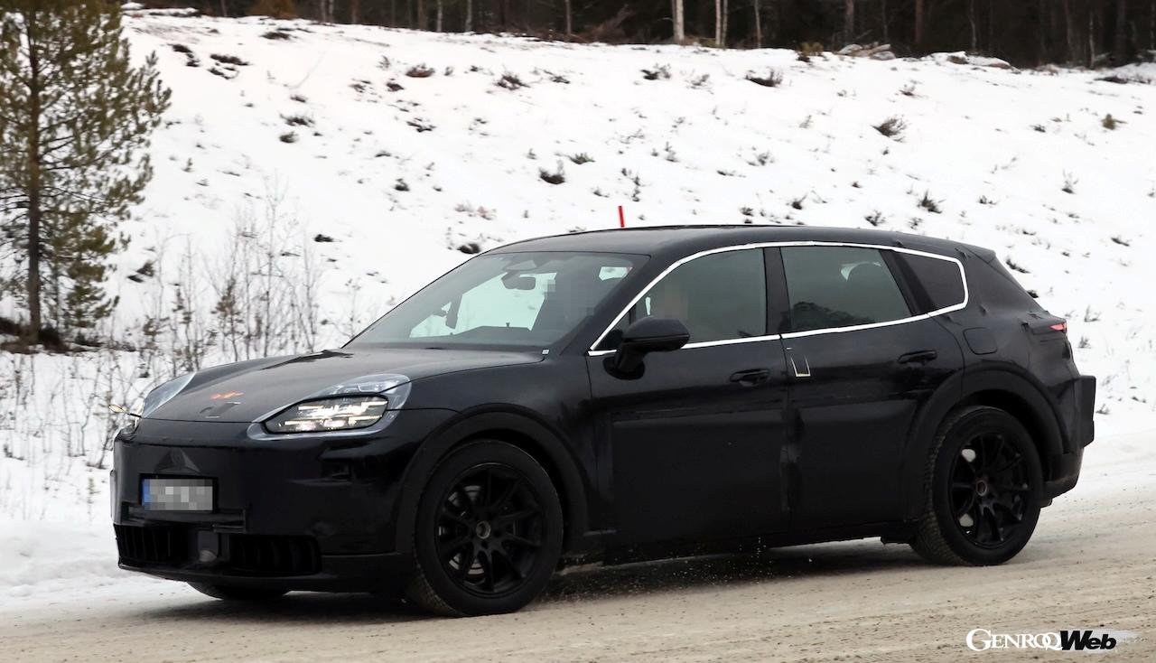 「カイエン エレクトリック」は弟分の「マカン」やアウディのBEVと共通プラットフォームを使用する。