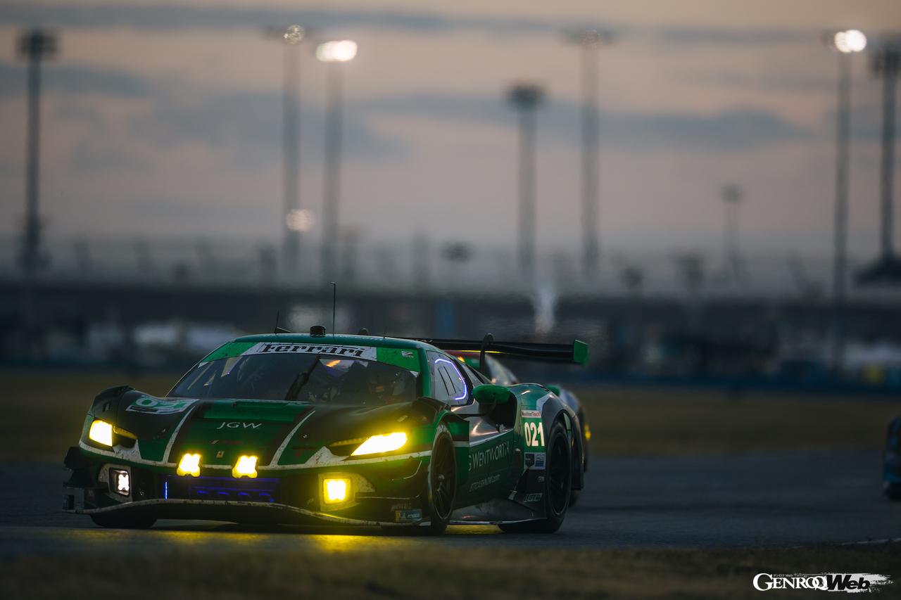 デイトナ24時間レースのGTDクラスに参戦する、フェラーリ 296 GT3。