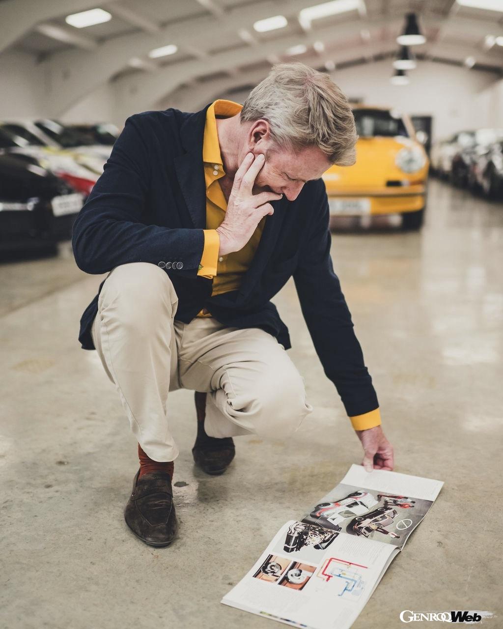 サイモン・キッドストンと、彼が愛したポルシェ 911 カレラ RS 2.7。