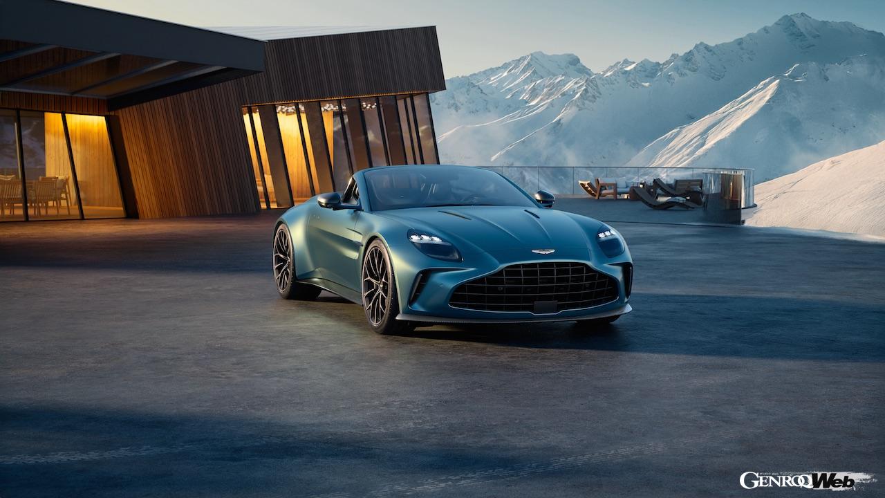 「アストンマーティン ヴァンテージ ロードスター」のエクステリア。