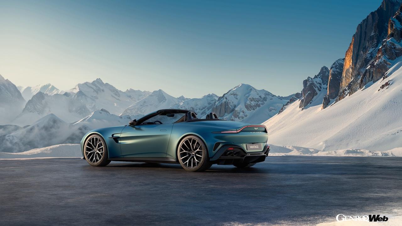 「アストンマーティン ヴァンテージ ロードスター」のエクステリア。