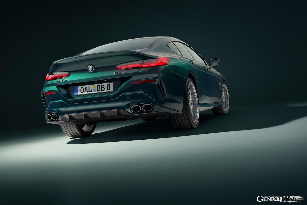 最後のアルピナ製モデルとなる「BMW アルピナ B8 GT」のエクステリア。