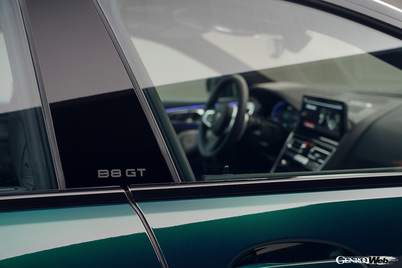最後のアルピナ製モデルとなる「BMW アルピナ B8 GT」のインテリア。