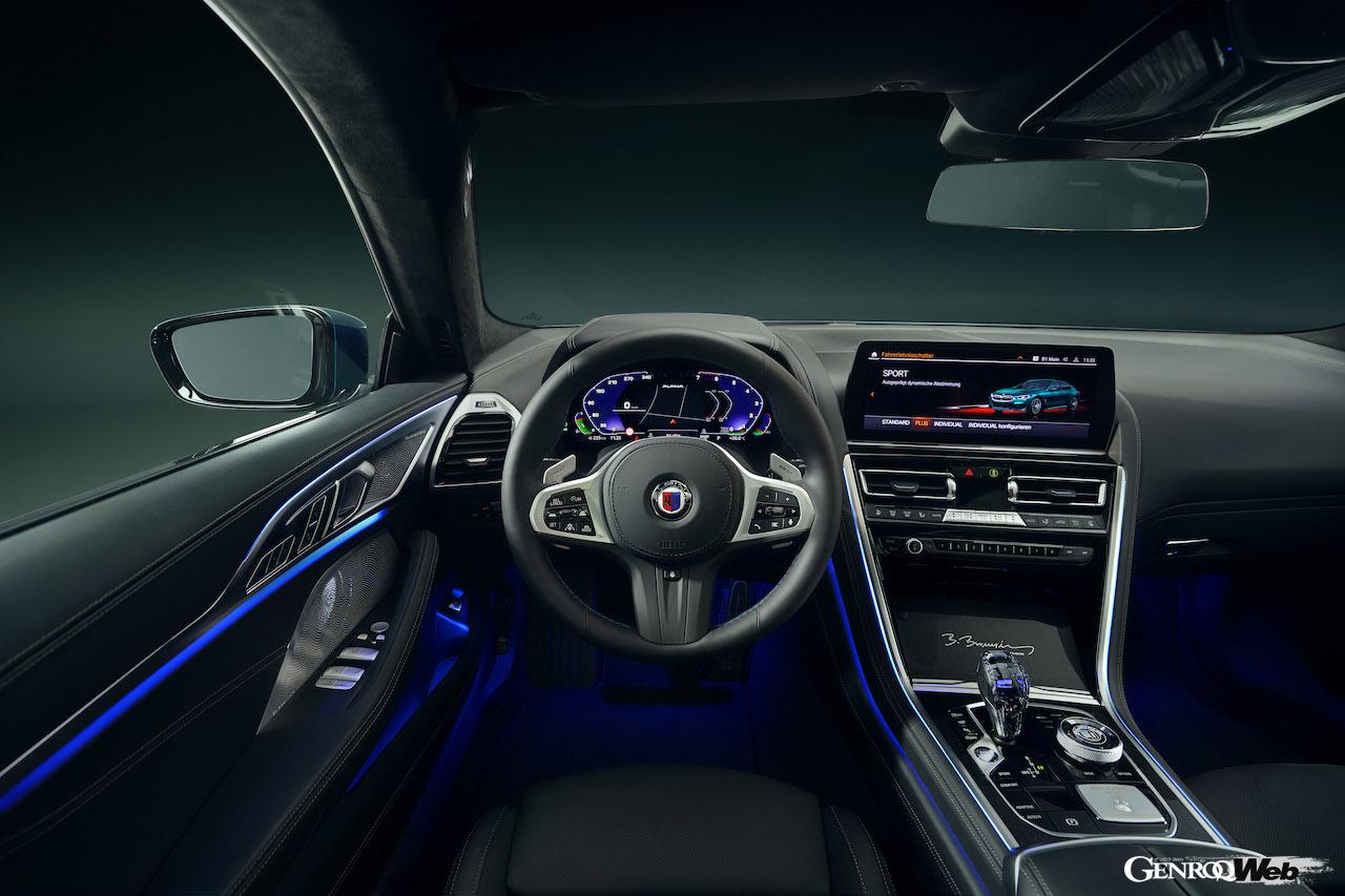 最後のアルピナ製モデルとなる「BMW アルピナ B8 GT」のインテリア。