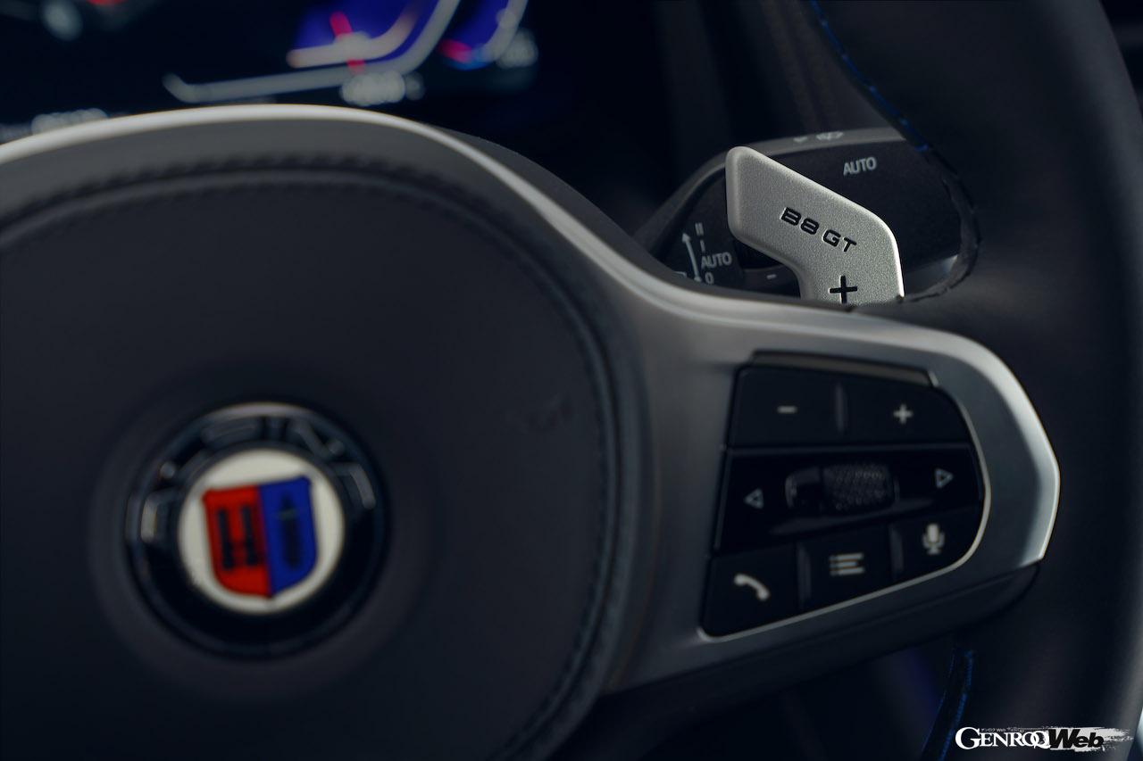 最後のアルピナ製モデルとなる「BMW アルピナ B8 GT」のインテリア。