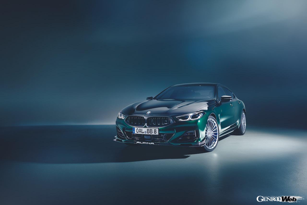 最後のアルピナ製モデルとなる「BMW アルピナ B8 GT」のエクステリア。