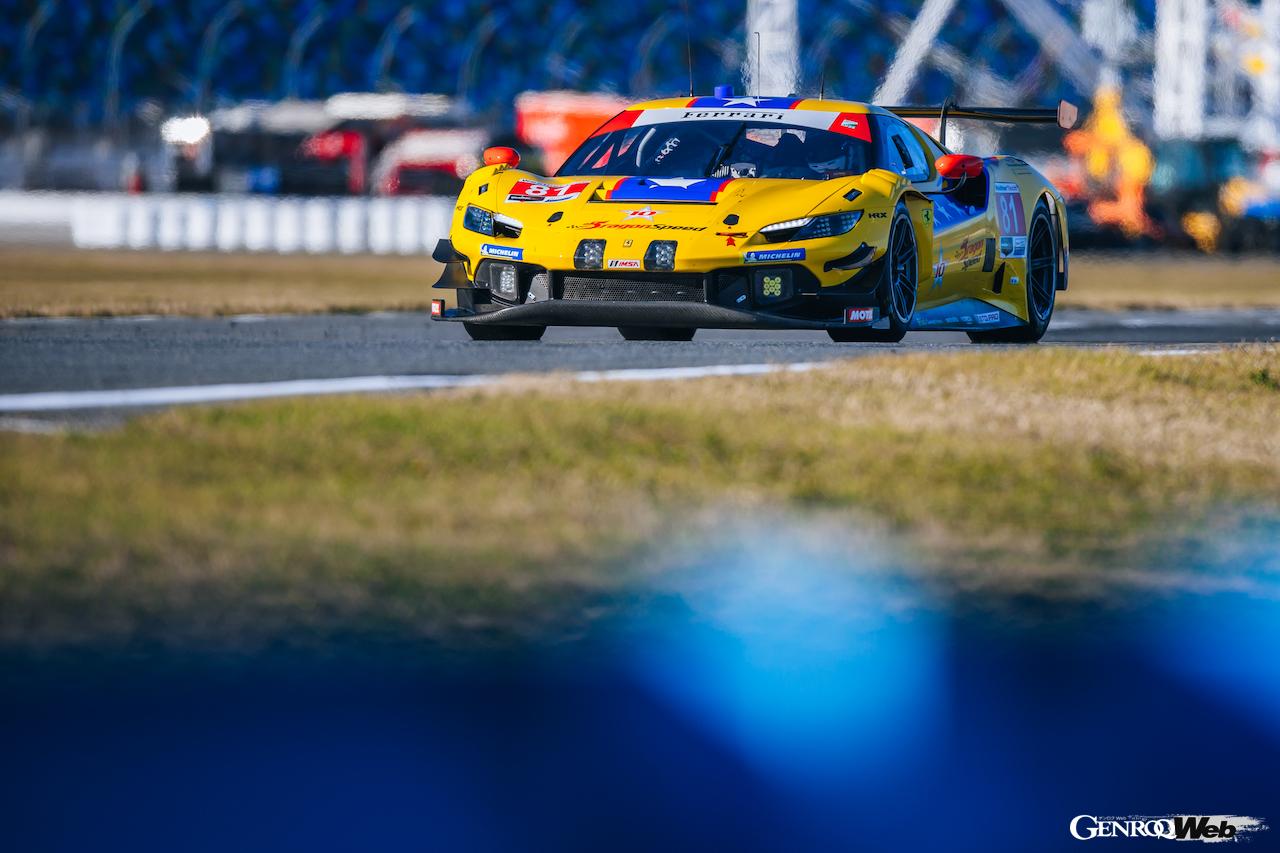 GTDプロ・クラスで優勝を狙うドラゴンスピードの296 GT3 81号車は、アルベルト・コスタやミゲル・モリーナら経験豊富なドライバーを擁して厳しい24時間レースに挑む。