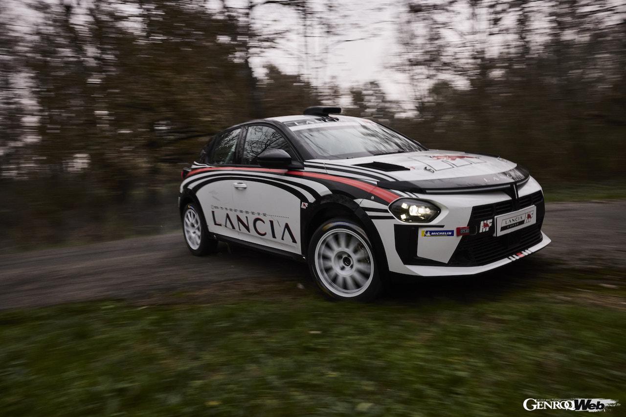 2025年3月1日にFIAホモロゲーション取得を予定している「イプシロン ラリー4 HF」。すでに欧州全土から80台以上のオーダーを獲得している。