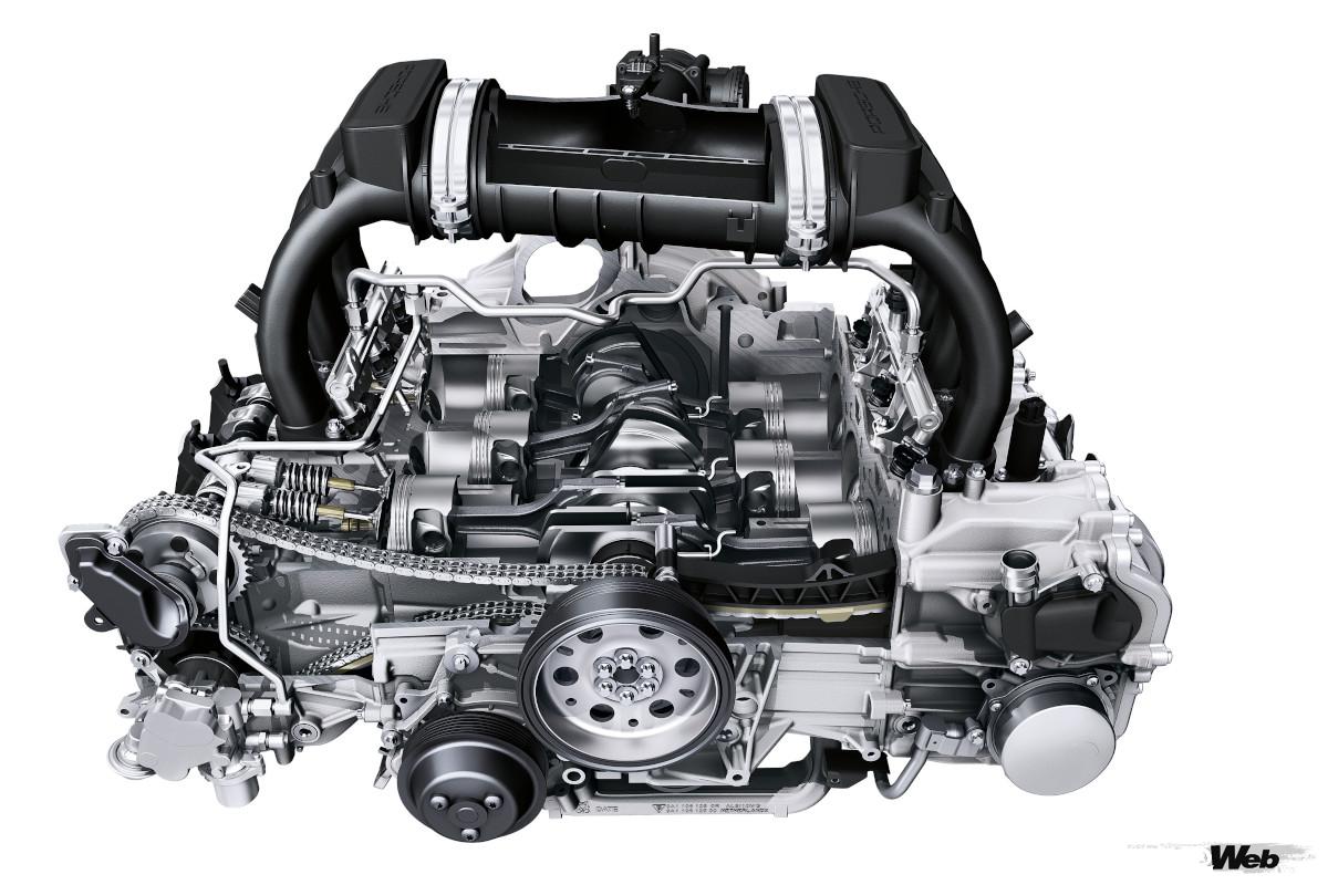 2.7リッター水平対向6気筒エンジン