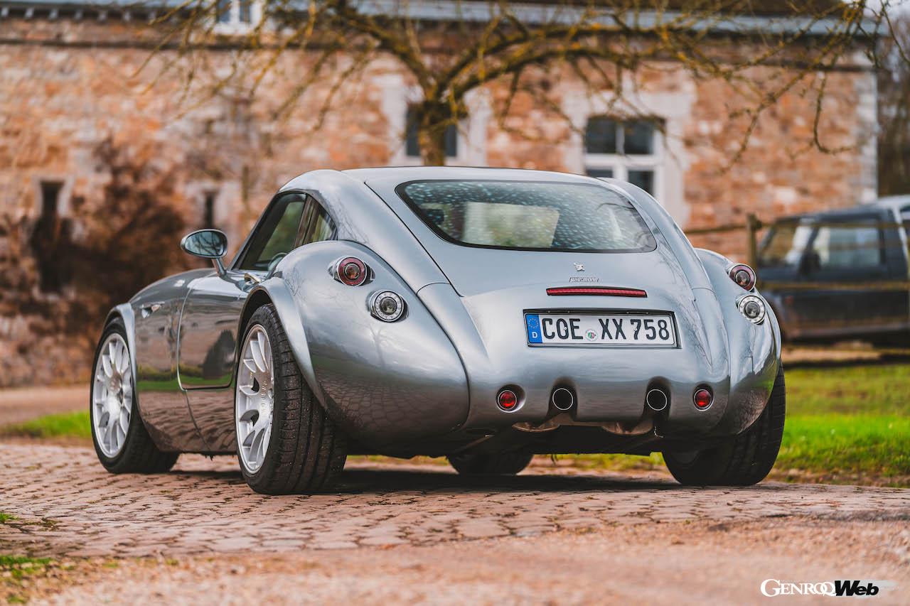 2月9日まで実施中の「ヨーロピアン・スピード・コレクション」に出品中の2008年型「ヴィーズマン MF4 GT」。