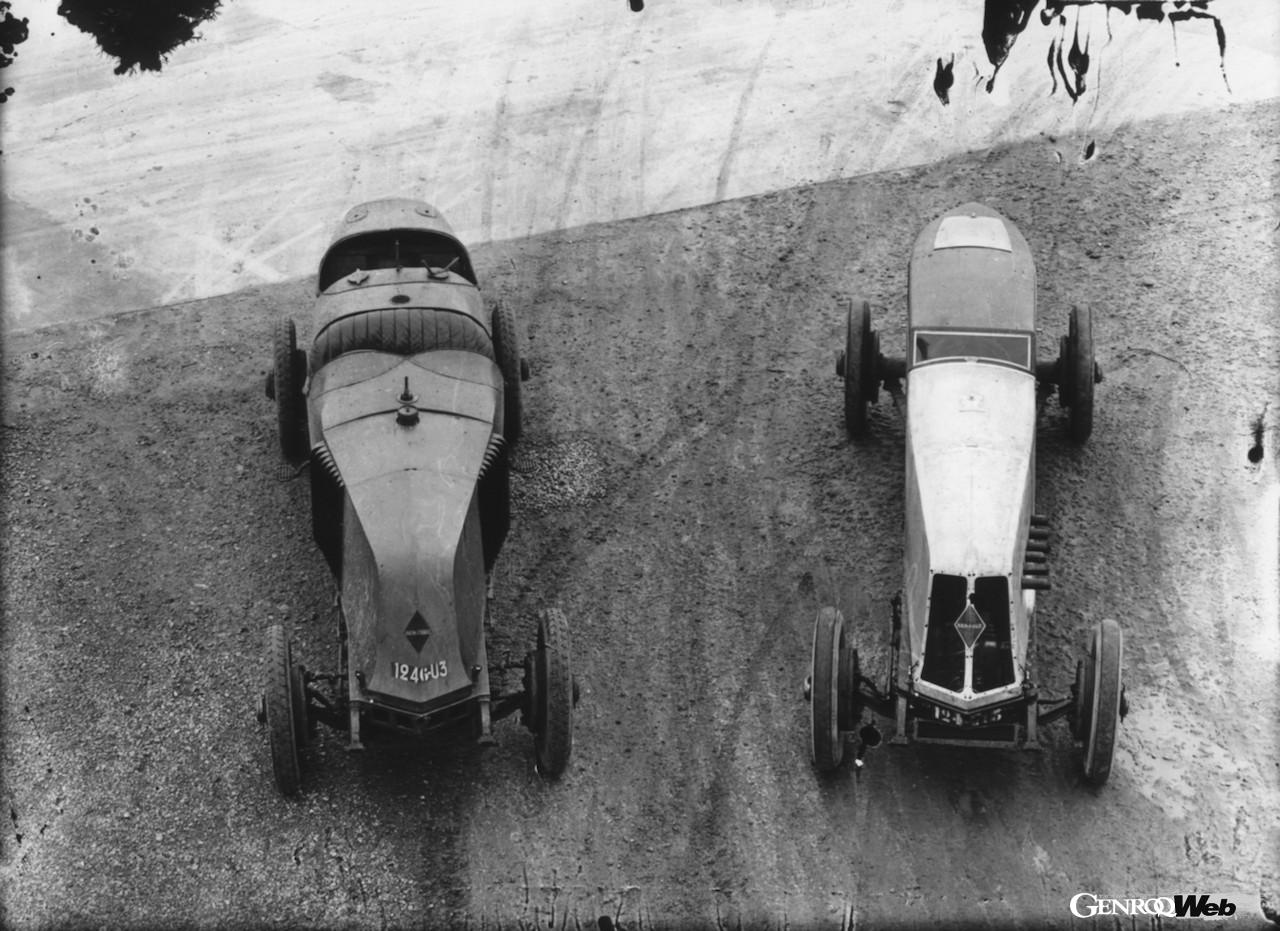 「ルノー フィランテ レコード 2025」のオマージュのベースとなった、1925製「40CV デ・レコーズ（40 CV des Records）」。