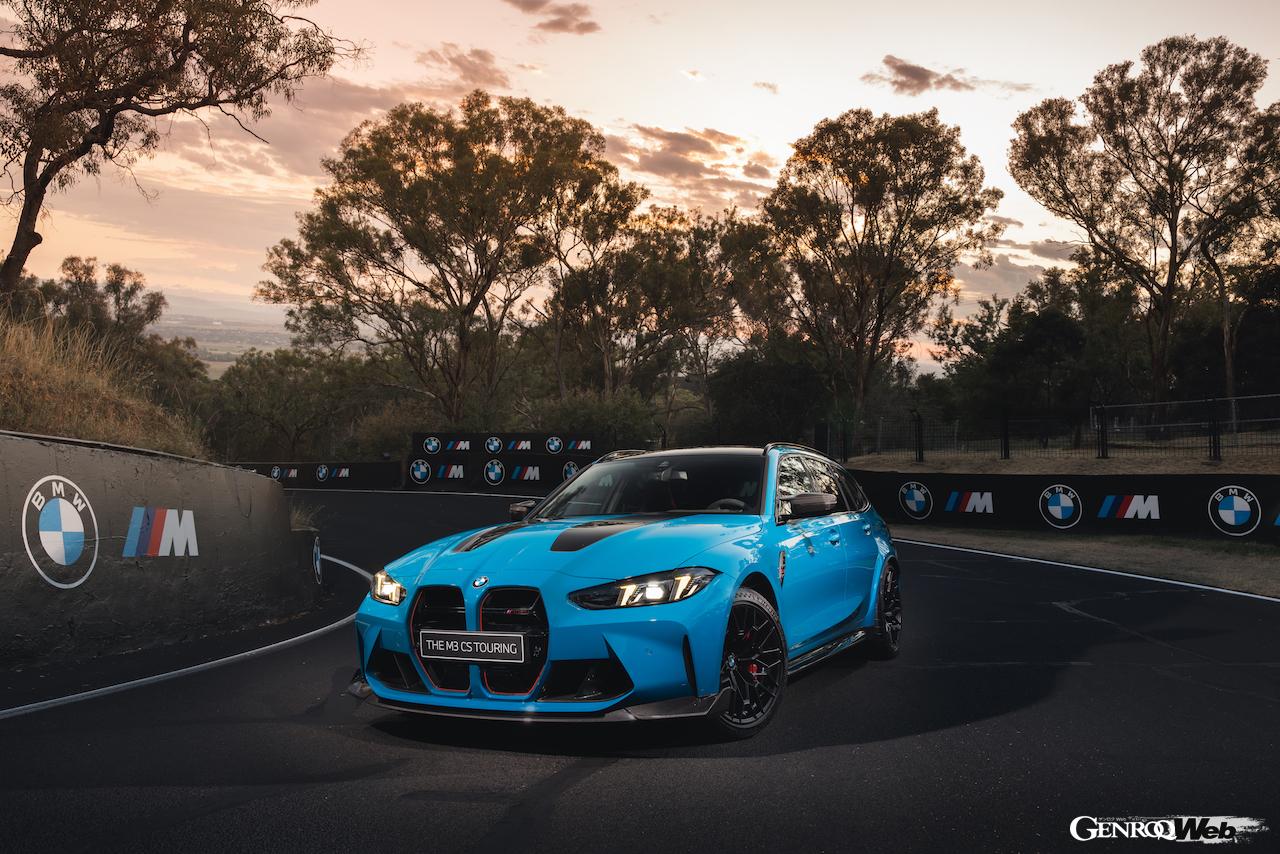 「BMW M3 CS ツーリング」のエクステリア。
