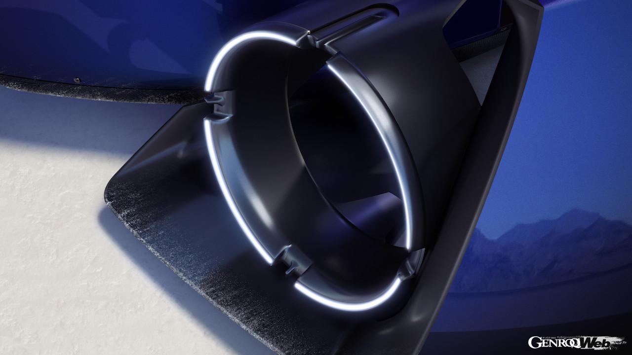 レトロモービルで初公開される、「ルノー フィランテ レコード 2025」のエクステリア。