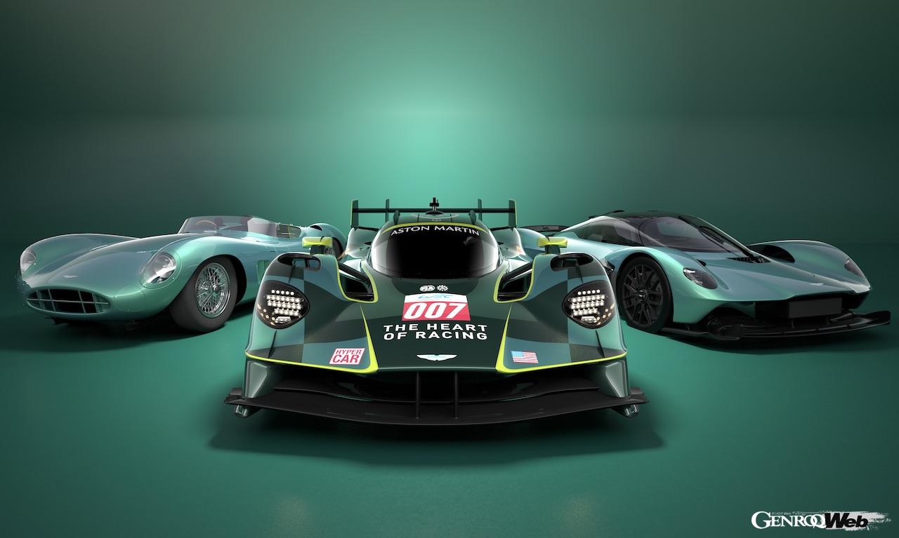 アストンマーティンは、2025年のWECとIMSAウェザーテック・スポーツカー選手権に投入される「ヴァルキリー AMR-LMH」を正式発表。両選手権に参戦するカラーリングを公開した（写真はWEC仕様）。