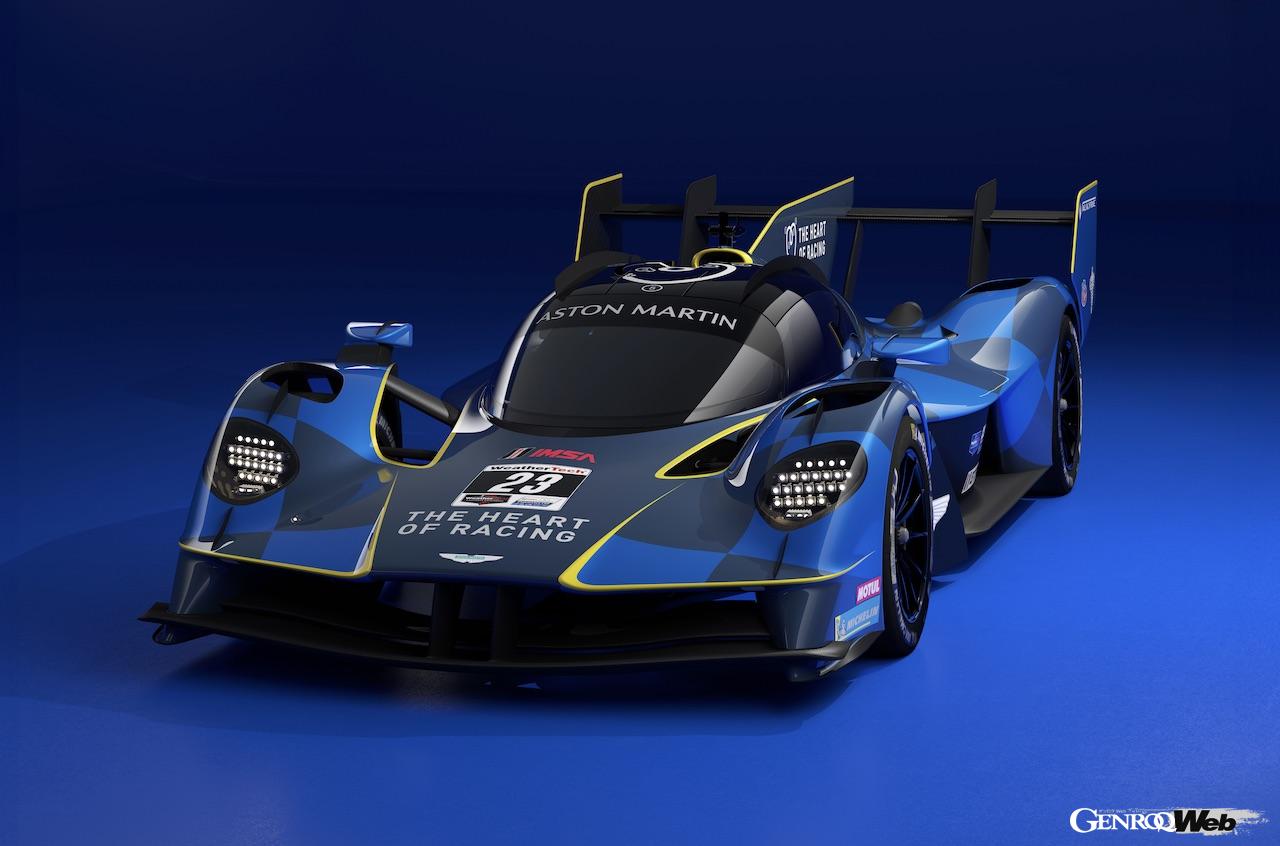 1台体制で参戦するIMSA仕様の「ヴァルキリー AMR-LMH」。